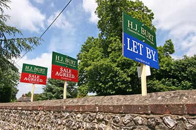 Request a property valuation from HJ Burt Estate Agents in Steyning and Henfield